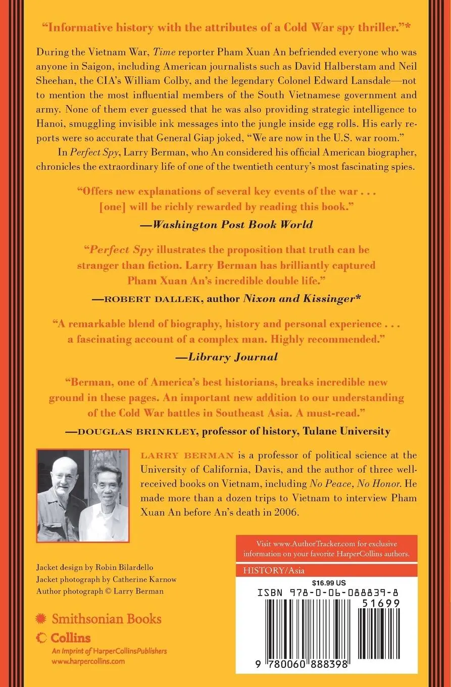Rückseite: 9780060888398 | Perfect Spy | Larry Berman | Taschenbuch | Kartoniert / Broschiert
