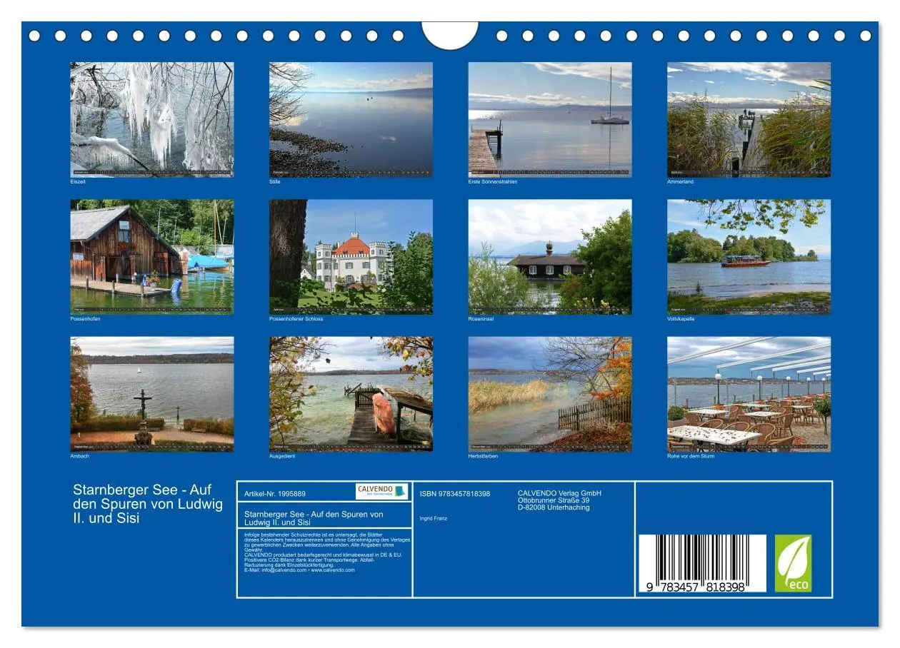 Bild: 9783457818398 | Starnberger See - Auf den Spuren von Ludwig II. und Sisi...
