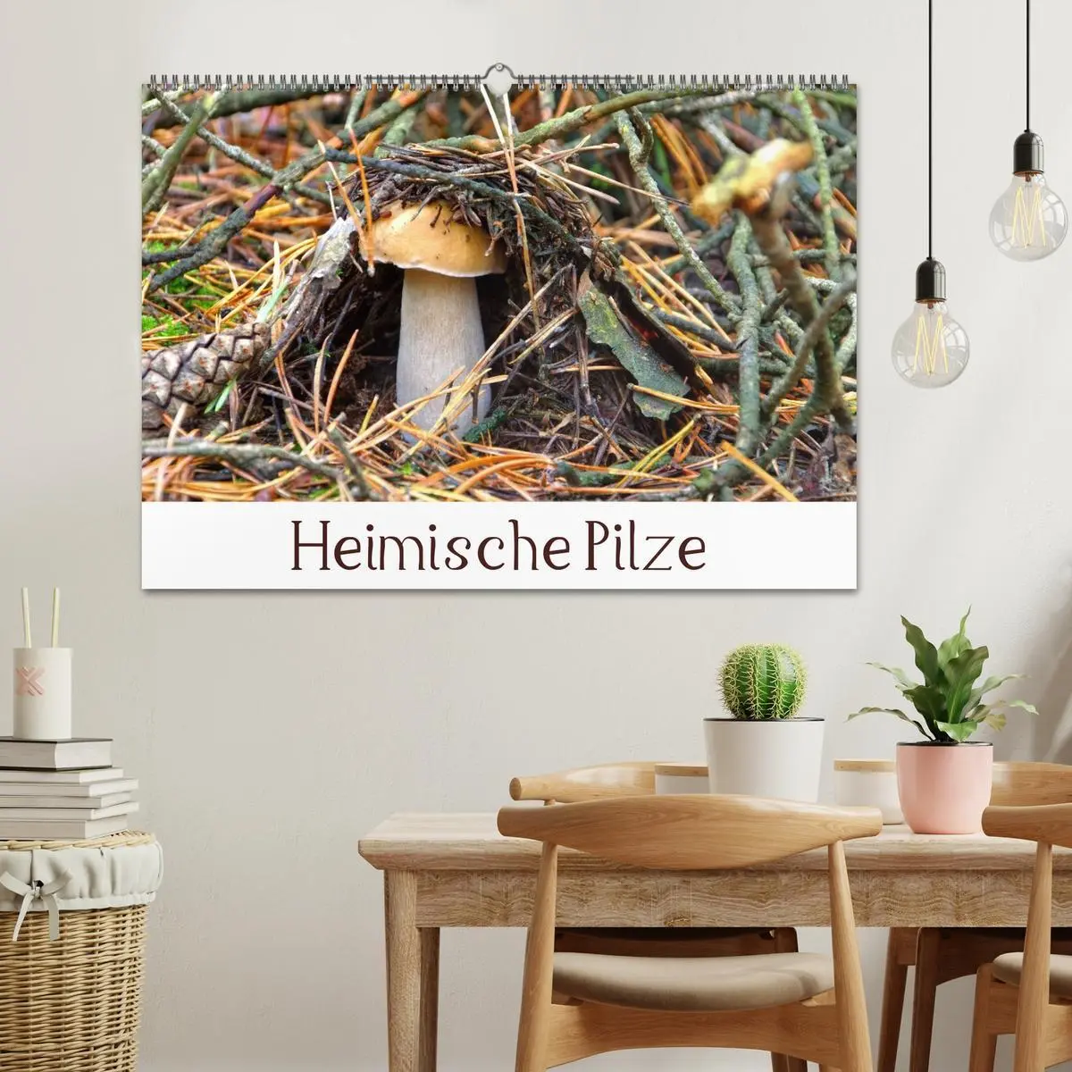 Bild: 9783516078398 | Heimische Pilze (Wandkalender 2026 DIN A2 quer), CALVENDO...