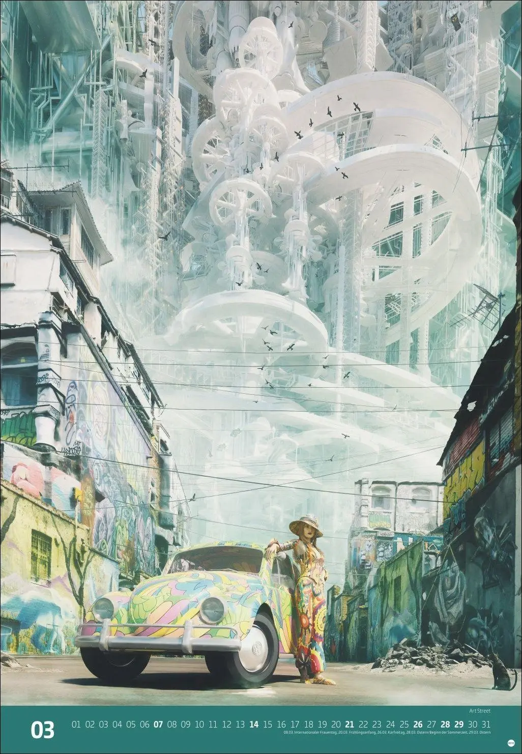 Bild: 9783756418398 | Gal Barkan: Future Cities Posterkalender 2027 | Gal Barkan | Kalender