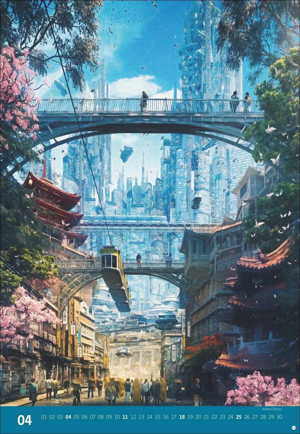 Bild: 9783756418398 | Gal Barkan: Future Cities Posterkalender 2027 | Gal Barkan | Kalender