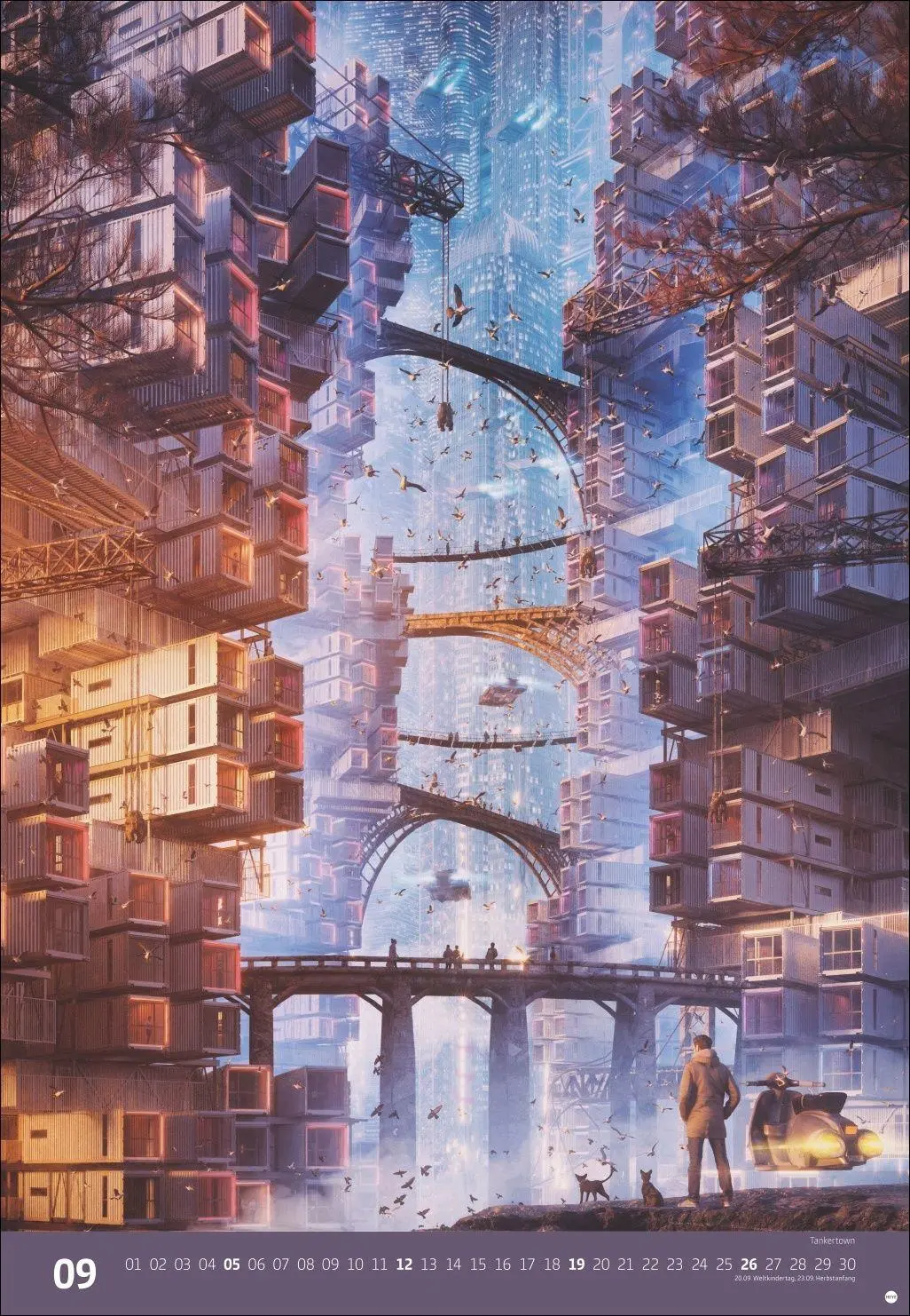 Bild: 9783756418398 | Gal Barkan: Future Cities Posterkalender 2027 | Gal Barkan | Kalender