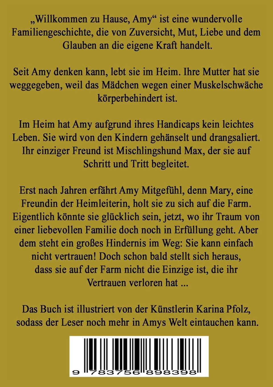 Rückseite: 9783756898398 | Willkommen zu Hause, Amy Teil 1 und 2 | Britta Kummer | Taschenbuch