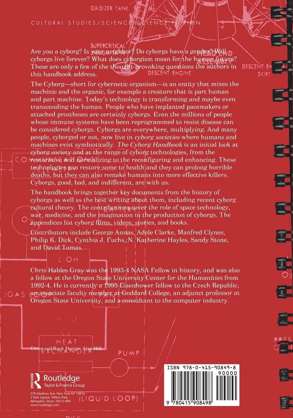 Rückseite: 9780415908498 | The Cyborg Handbook | Chris Gray | Taschenbuch | Englisch | 1995
