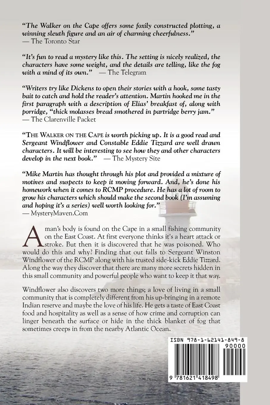 Rückseite: 9781621418498 | The Walker on the Cape | Mike Martin | Taschenbuch | Englisch | 2012