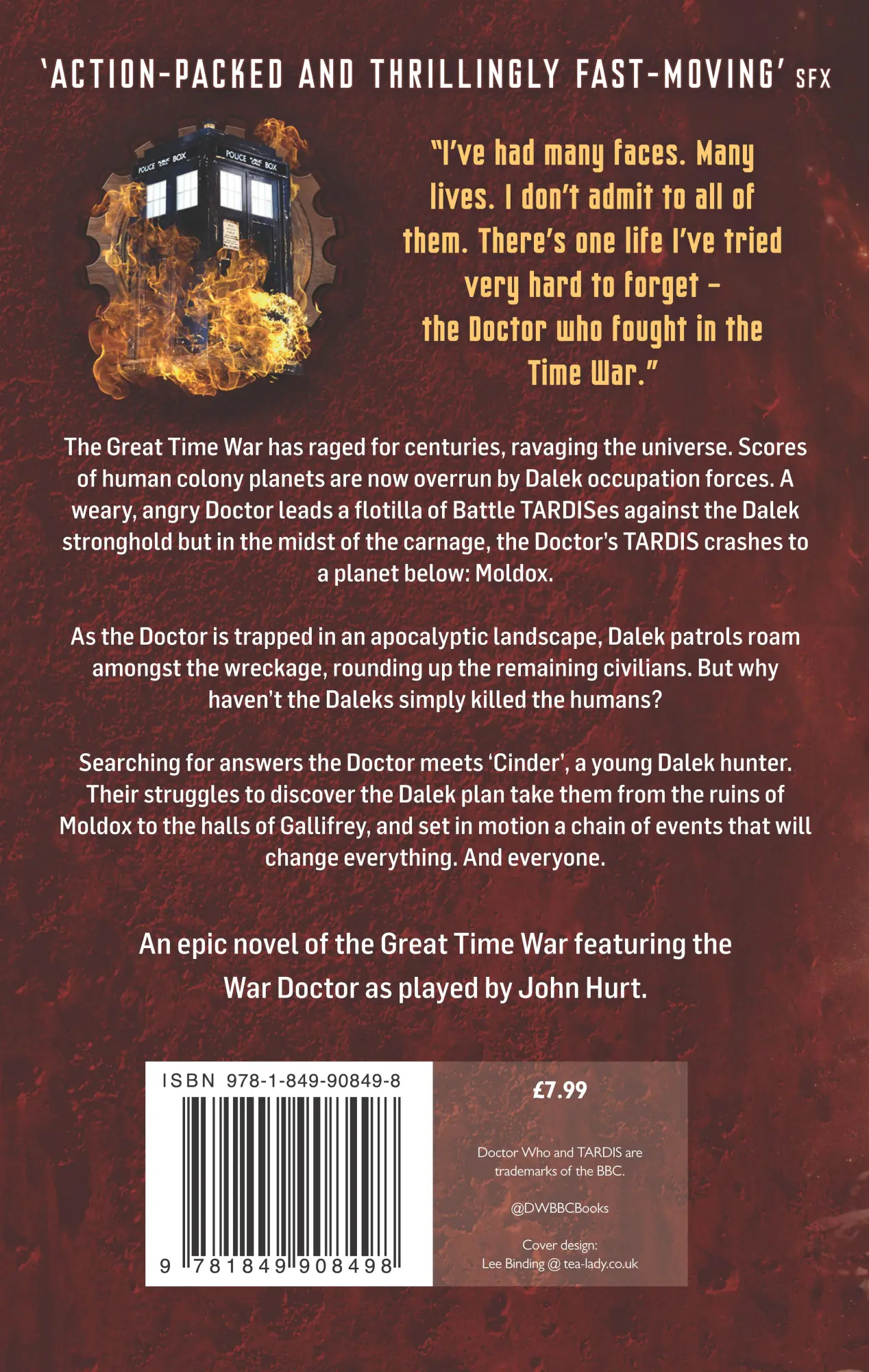 Rückseite: 9781849908498 | Doctor Who | Engines of War | George Mann | Taschenbuch | Englisch