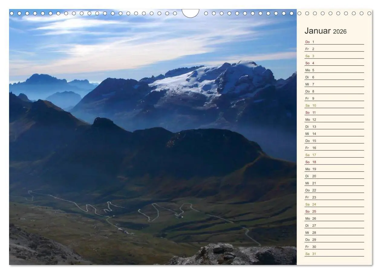 Bild: 9783457978498 | Weltnaturerbe DOLOMITEN (Wandkalender 2026 DIN A3 quer), CALVENDO...