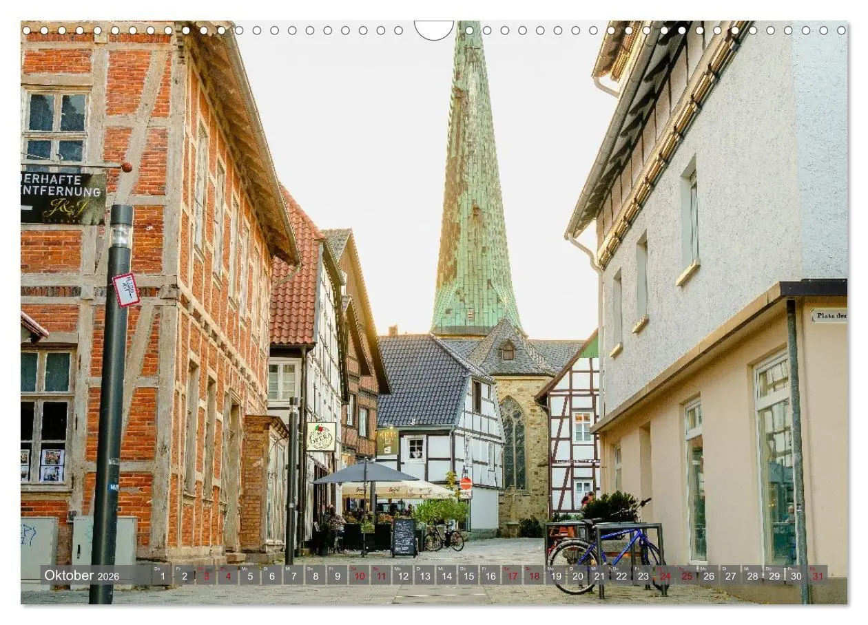 Bild: 9783516688498 | Ein Blick auf Delbrück (Wandkalender 2026 DIN A3 quer), CALVENDO...