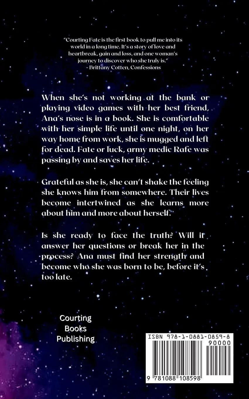 Rückseite: 9781088108598 | Courting Fate | A. R. Kaufer | Taschenbuch | Englisch | 2022