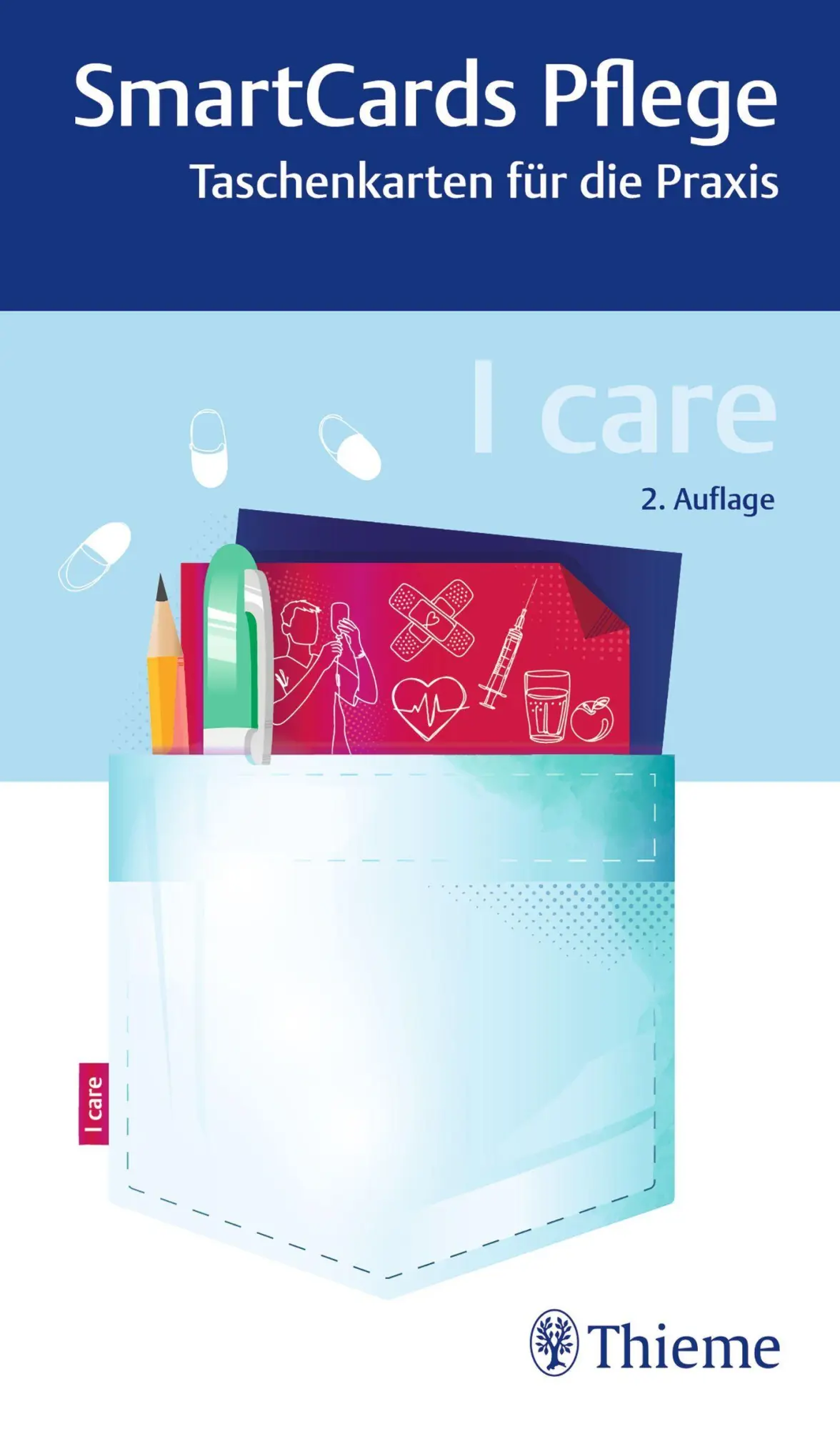 Cover: 9783132458598 | I care - SmartCards Pflege | Box | 56 S. | Deutsch | 2026