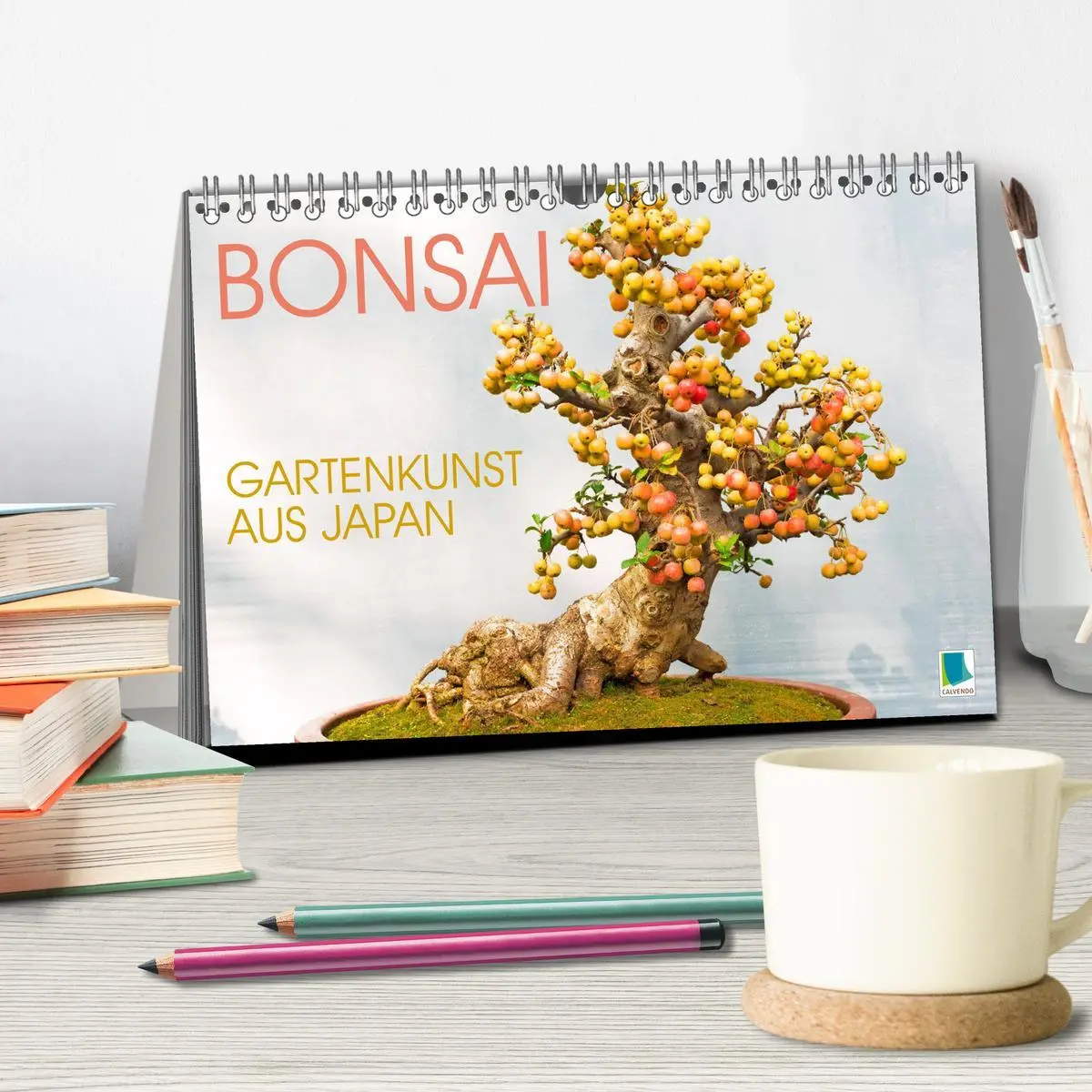 Bild: 9783457348598 | Gartenkunst aus Japan: Bonsai (Tischkalender 2026 DIN A5 quer),...
