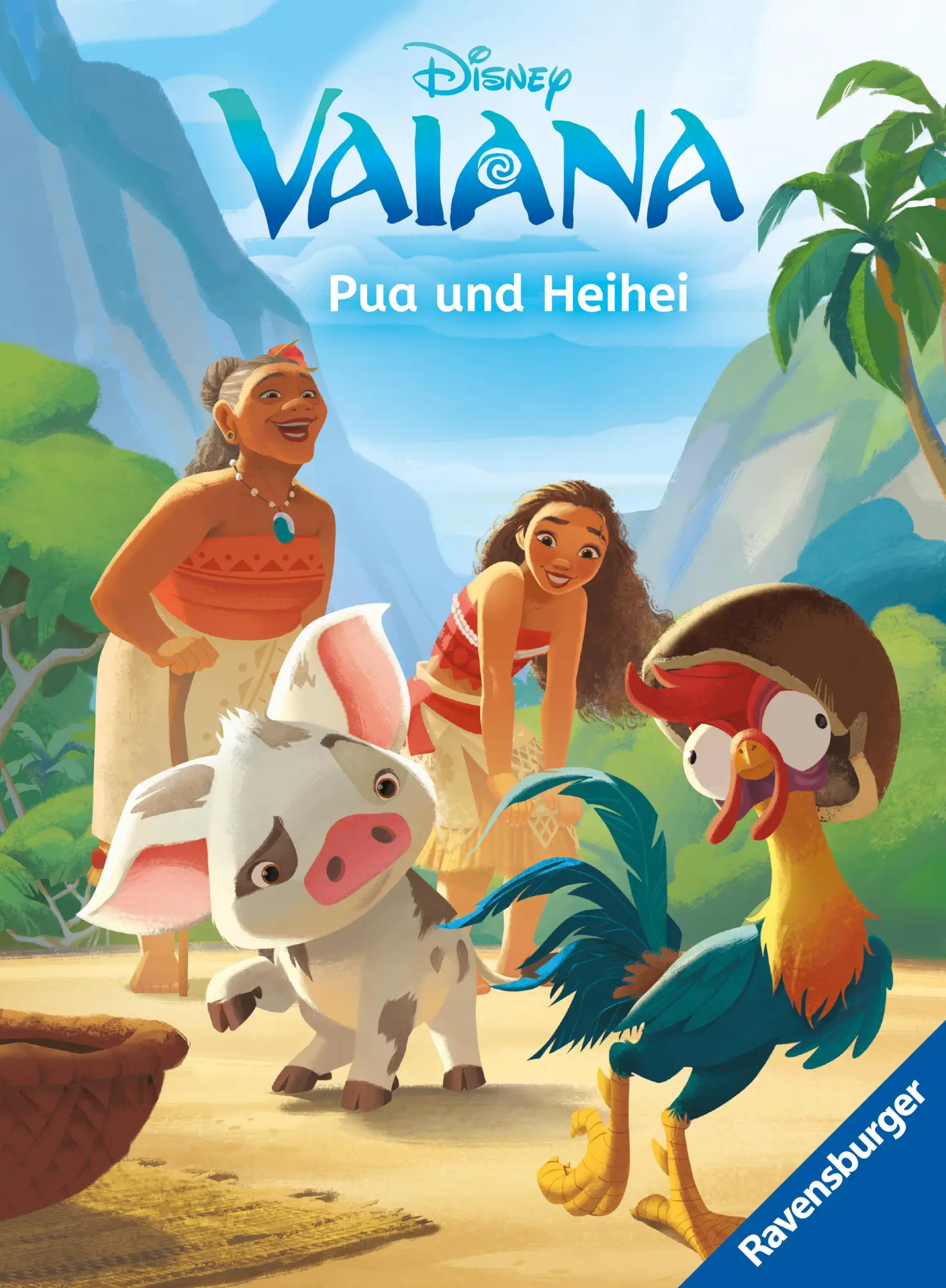 Cover: 9783473498598 | Disney Vaiana: Pua und Heihei - Erstlesebuch zum Lesenlernen | Buch