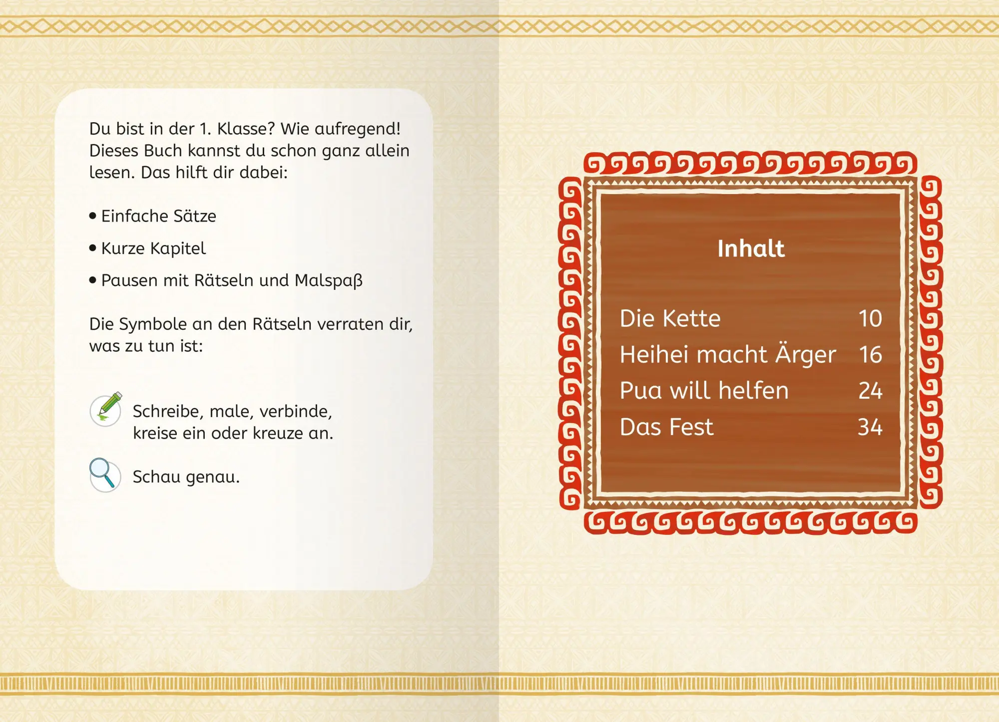 Bild: 9783473498598 | Disney Vaiana: Pua und Heihei - Erstlesebuch zum Lesenlernen | Buch