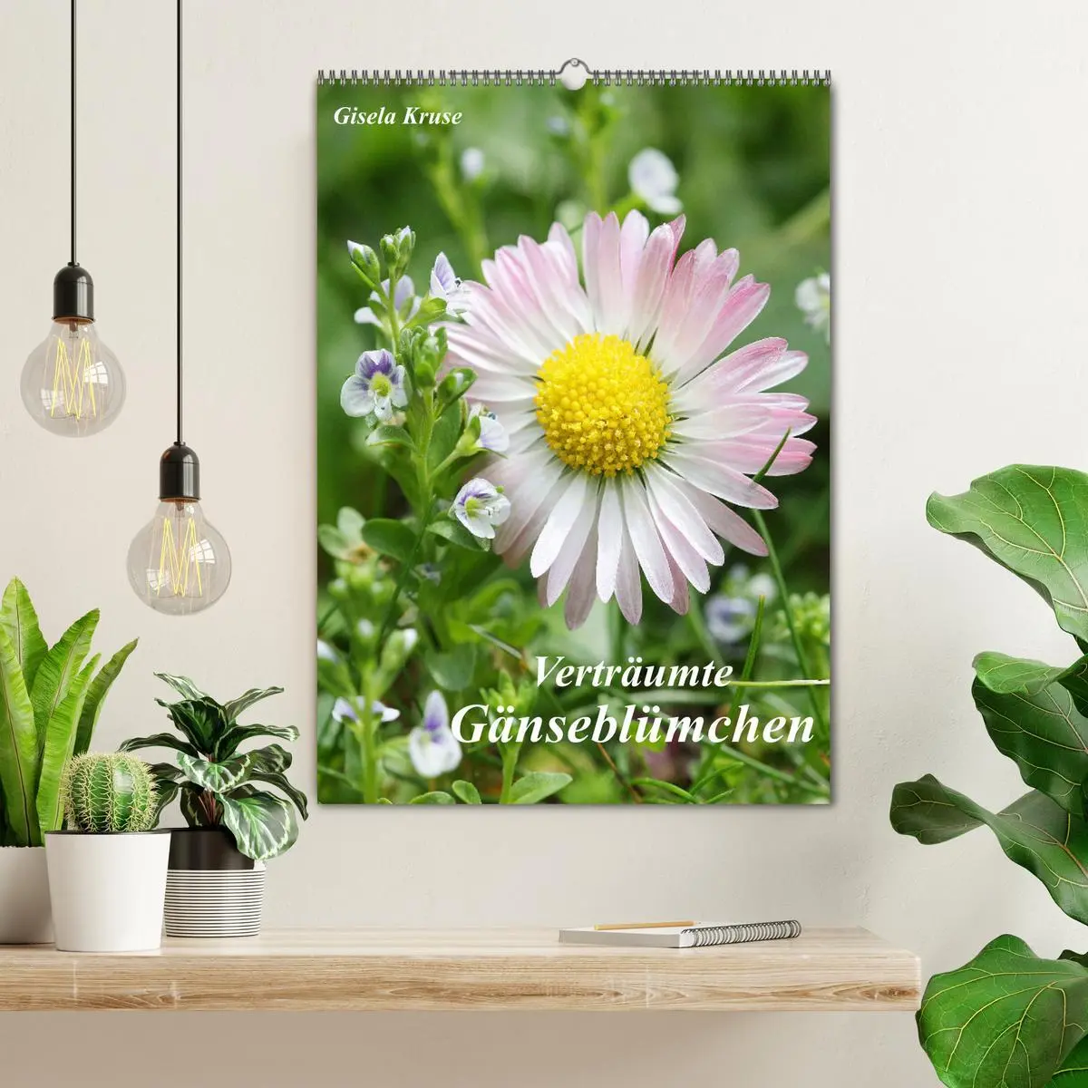 Bild: 9783516368598 | Verträumte Gänseblümchen (Wandkalender 2026 DIN A2 hoch), CALVENDO...