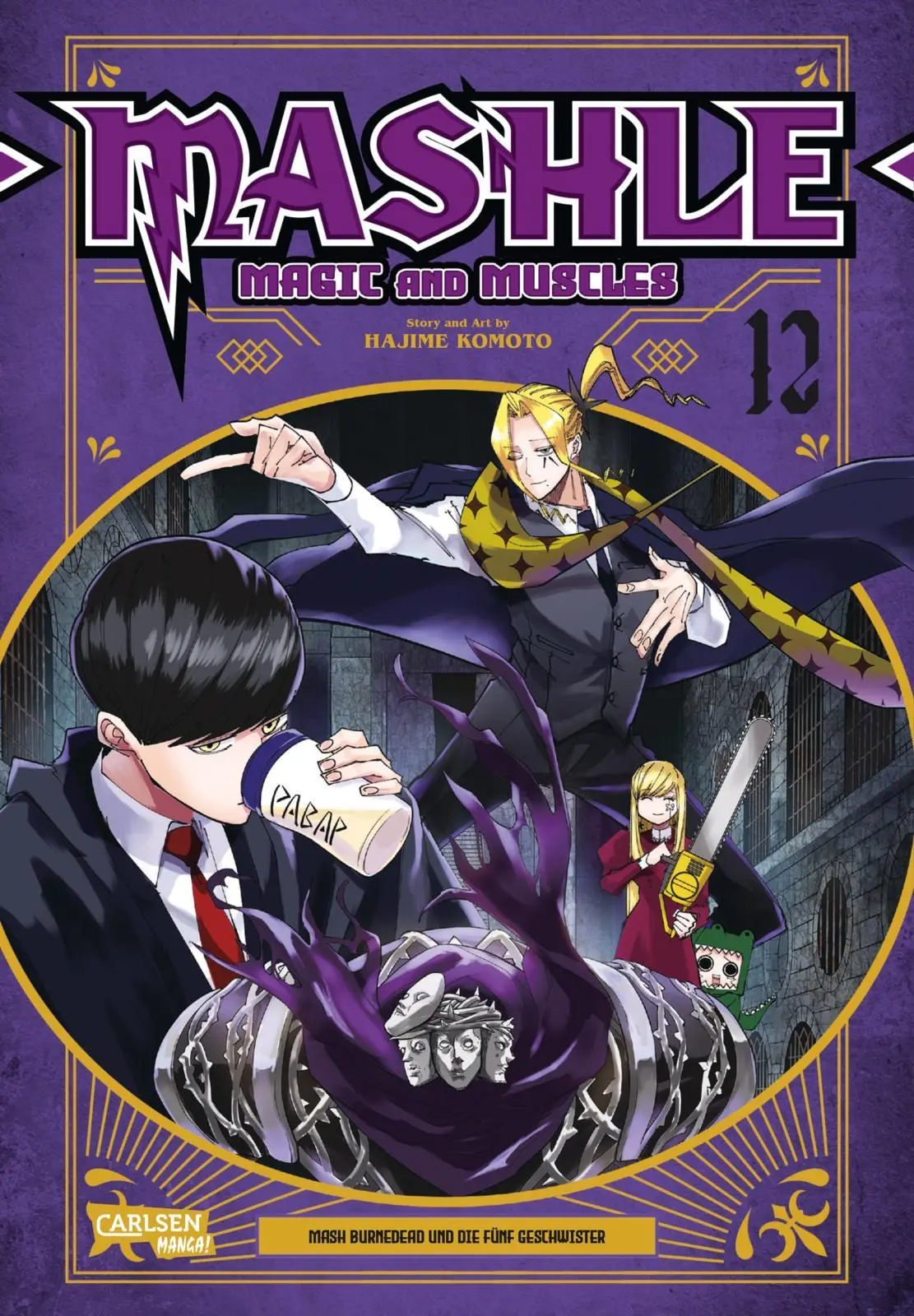 Cover: 9783551778598 | Mashle: Magic and Muscles 12 | Hajime Komoto | Taschenbuch | 192 S.