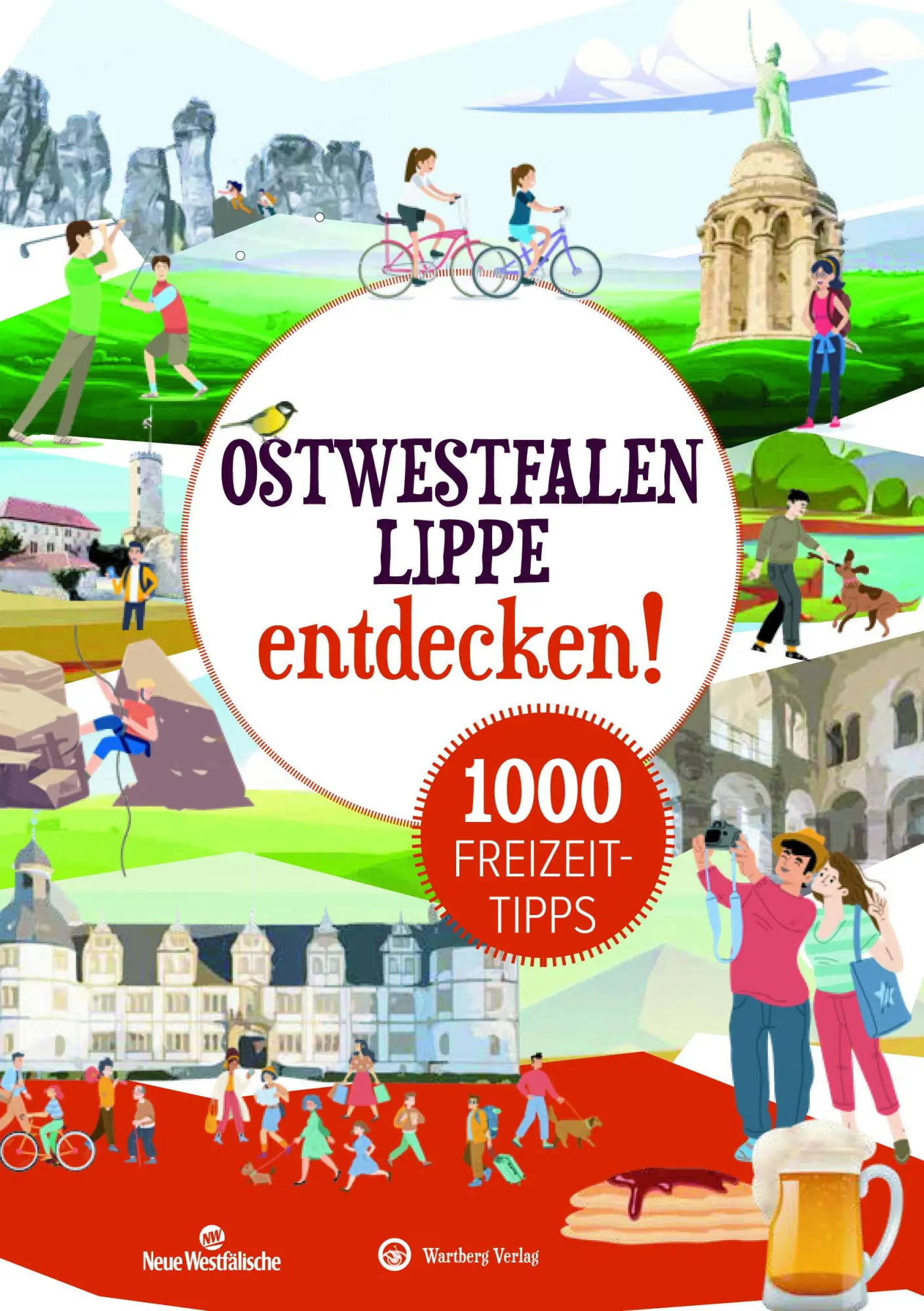 Cover: 9783831328598 | Ostwestfalen:Lippe entdecken! 1000 Freizeittipps : Natur, Kultur,...