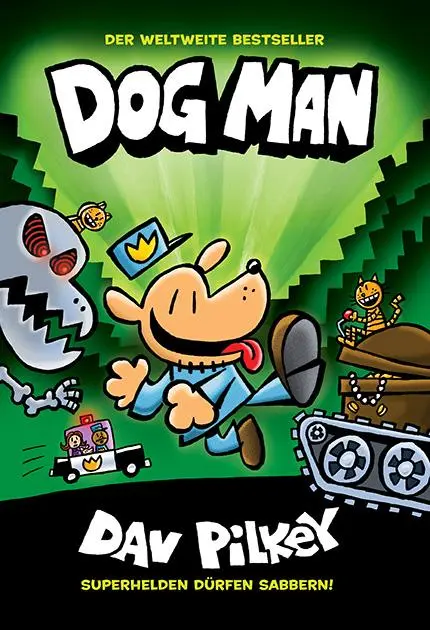 Cover: 9783947188598 | Dog Man 2 | Von der Leine gelassen | Dav Pilkey | Buch | Dog Man Cover: 9783947188598 | Dog Man 2 | Von der Leine gelassen | Dav Pilkey | Buch | Dog Man