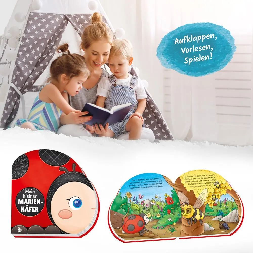 Bild: 9783965528598 | Trötsch Pappenbuch Rasselbuch Mein kleiner Marienkäfer | KG | Buch