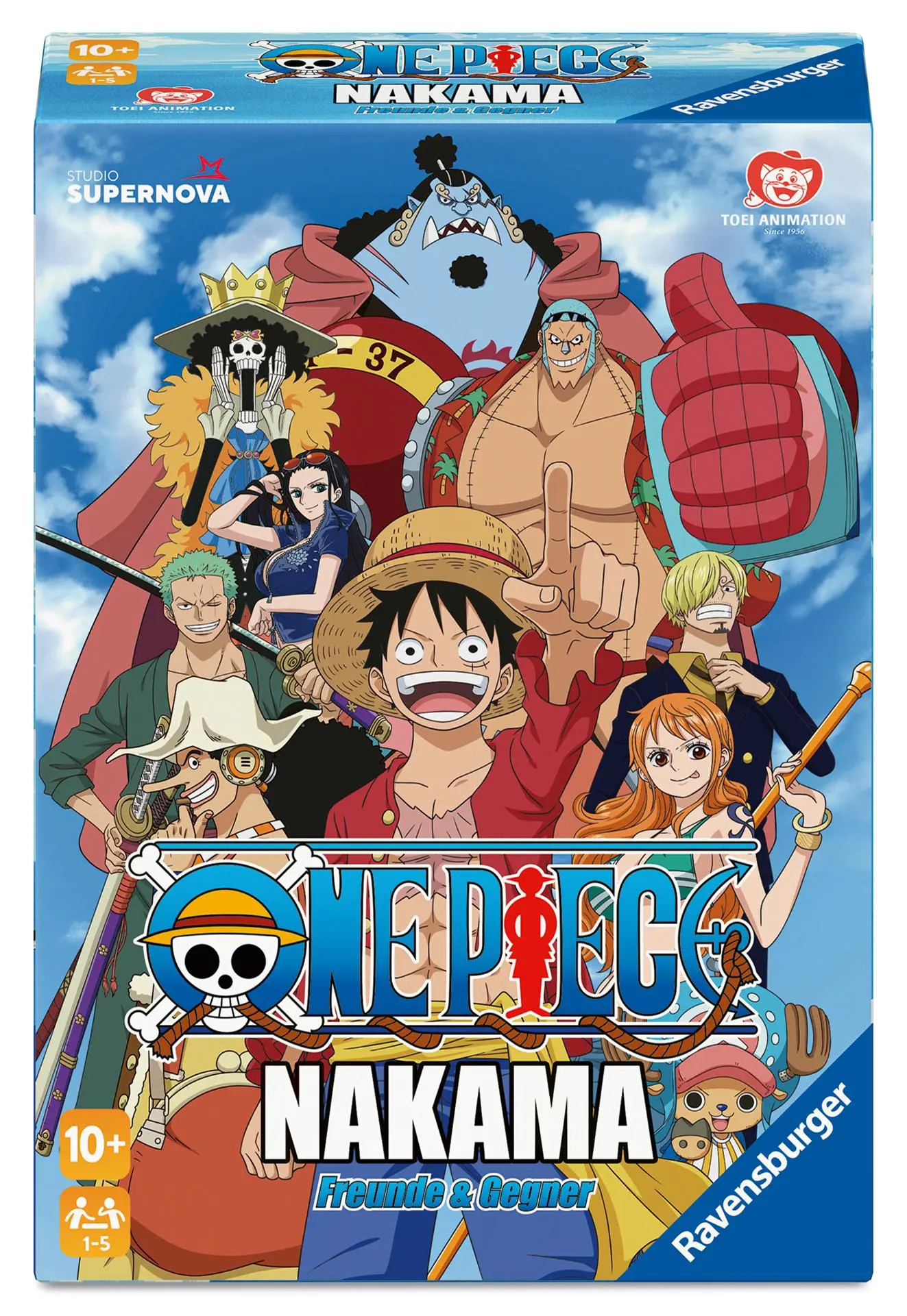 Cover: 4005556248698 | One Piece Nakama - Gesellschaftsspiel &amp; Brettspiel ab 10 Jahre | Spiel