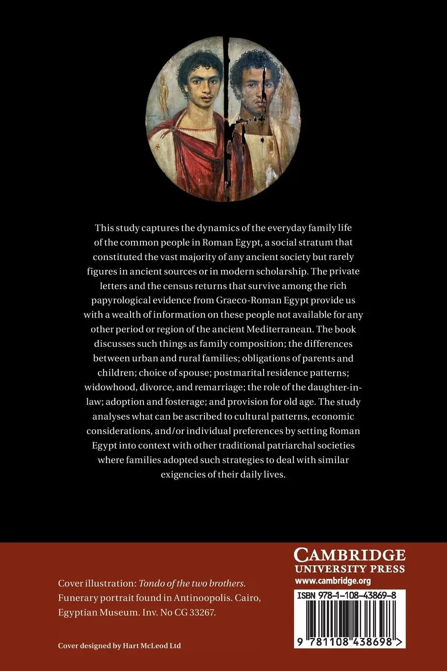 Rückseite: 9781108438698 | The Family in Roman Egypt | Sabine R. Huebner | Taschenbuch | Englisch