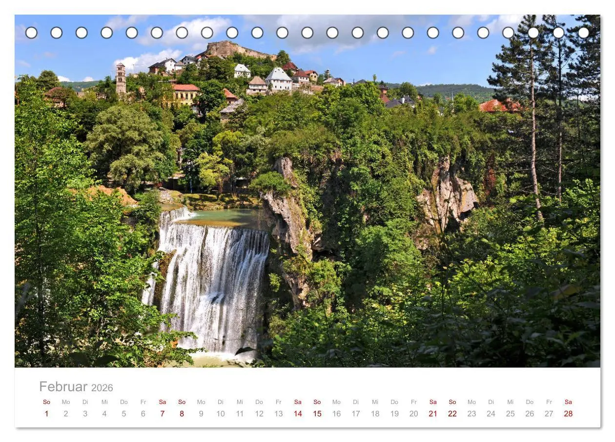 Bild: 9783457888698 | Kreuz und quer durch Bosnien-Herzegowina (Tischkalender 2026 DIN A5...