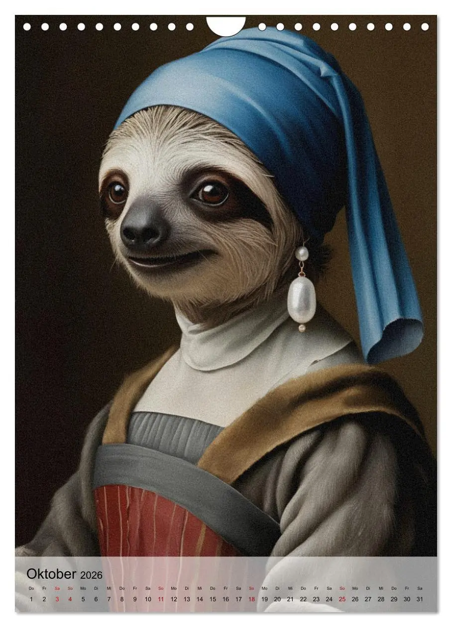 Bild: 9783516598698 | Sloth Art Originals ... eine faultierlangsame Reise durch die...