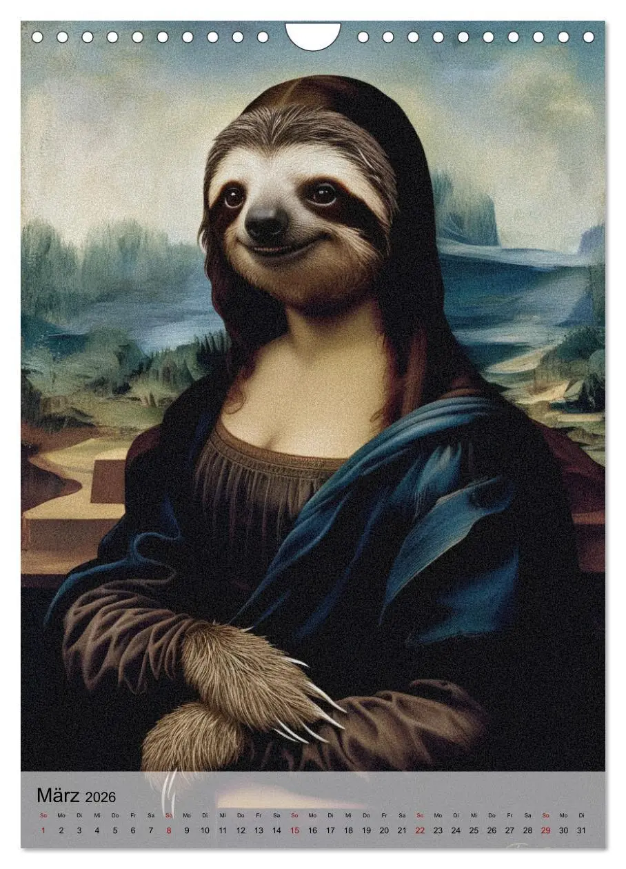 Bild: 9783516598698 | Sloth Art Originals ... eine faultierlangsame Reise durch die...