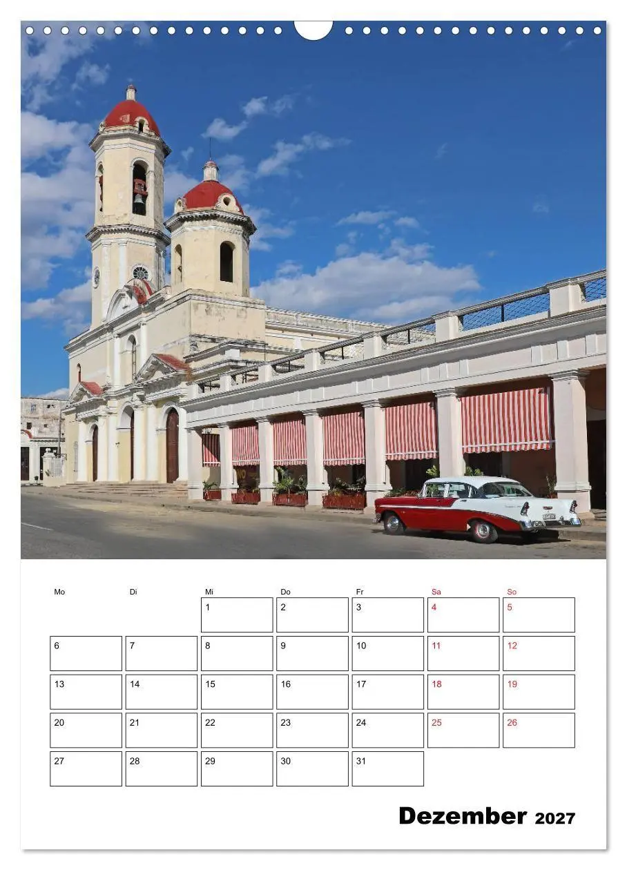 Bild: 9783569688698 | KARIBIK Oldtimer auf Kuba (Wandkalender 2027 DIN A3 hoch), CALVENDO...