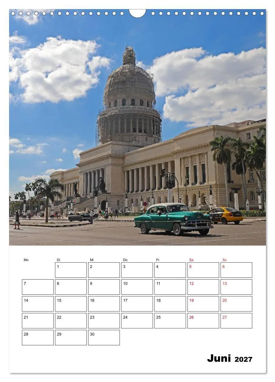Bild: 9783569688698 | KARIBIK Oldtimer auf Kuba (Wandkalender 2027 DIN A3 hoch), CALVENDO...