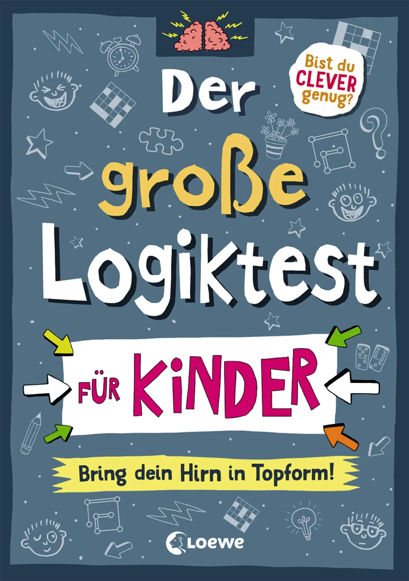 Cover: 9783743208698 | Der große Logiktest für Kinder - Bring dein Hirn in Topform! | Moore