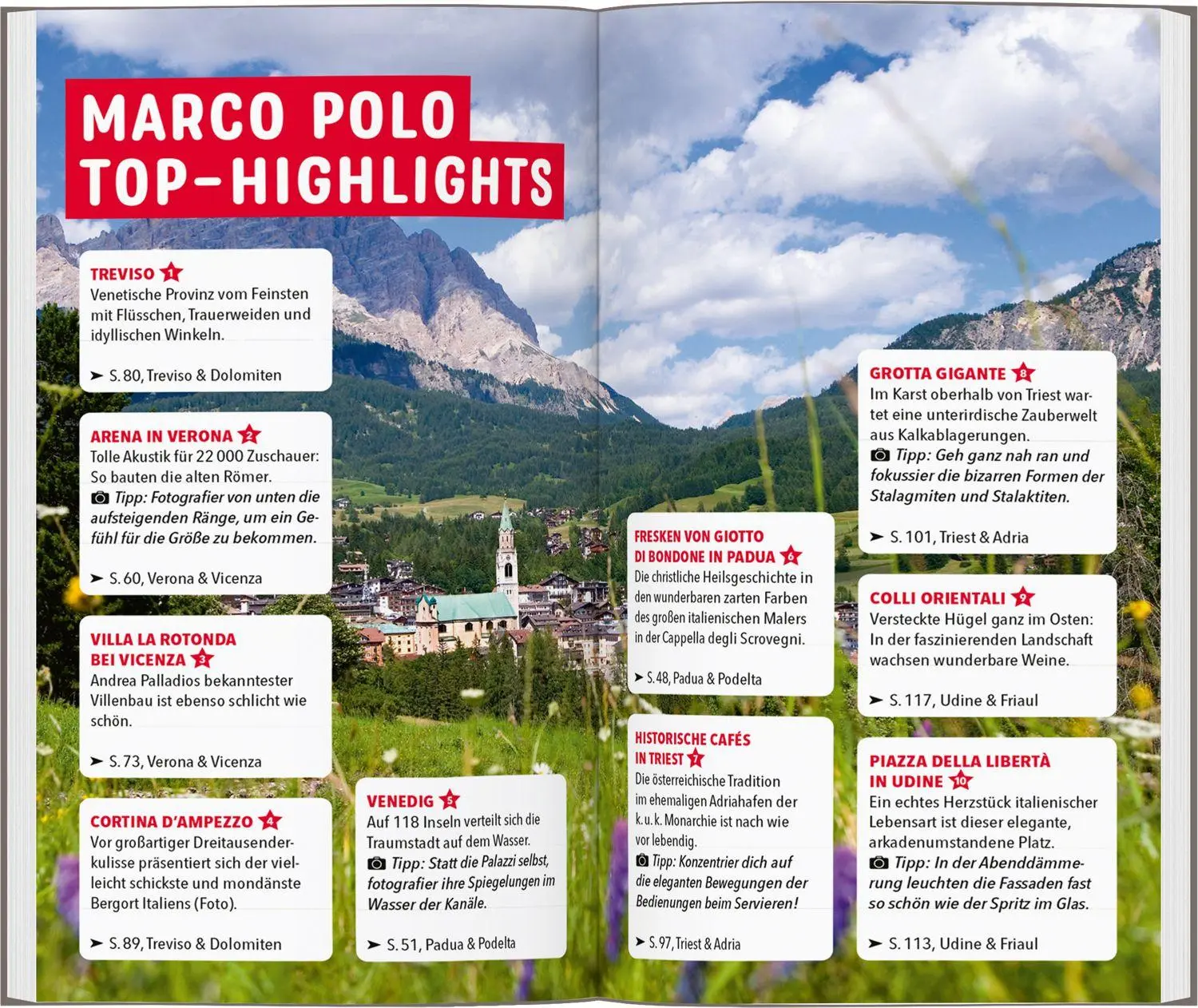 Bild: 9783829748698 | MARCO POLO Reiseführer Venetien &amp; Friaul, Verona, Padua, Triest | Buch