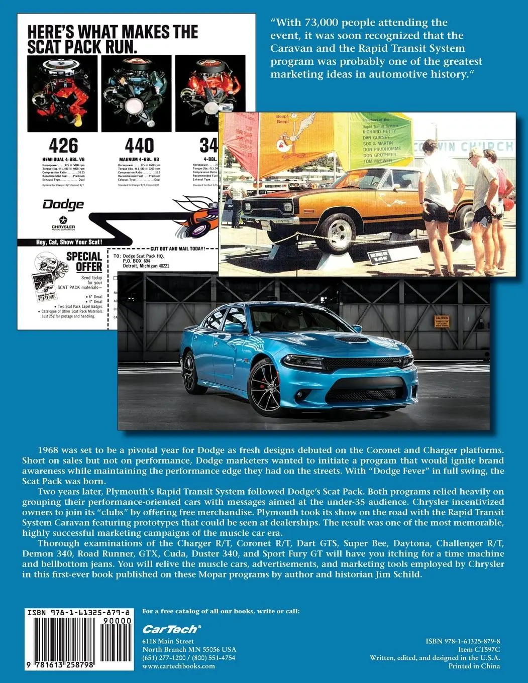 Rückseite: 9781613258798 | Dodge Scat Pack and Plymouth Rapid Transit System | Jim Schild | Buch