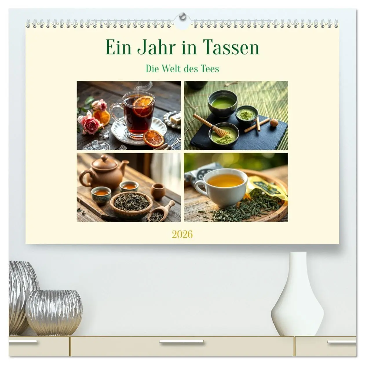 Cover: 9783457328798 | Ein Jahr in Tassen - Die Welt des Tees (hochwertiger Premium...