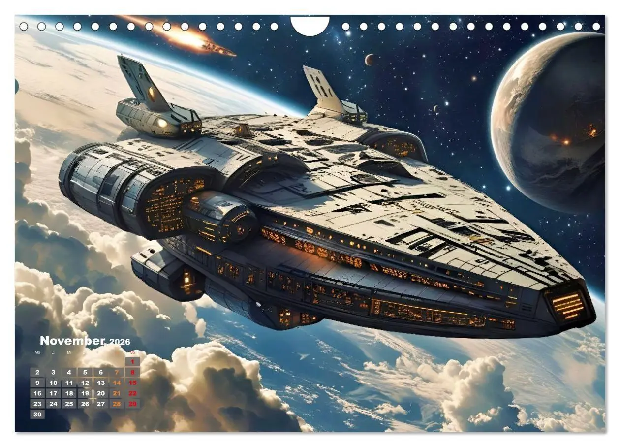 Bild: 9783516658798 | Fantasie und Science Fiction (Wandkalender 2026 DIN A4 quer),...
