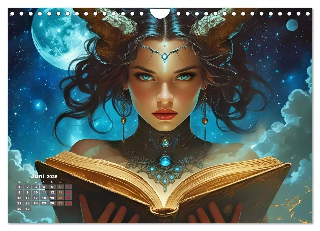 Bild: 9783516658798 | Fantasie und Science Fiction (Wandkalender 2026 DIN A4 quer),...