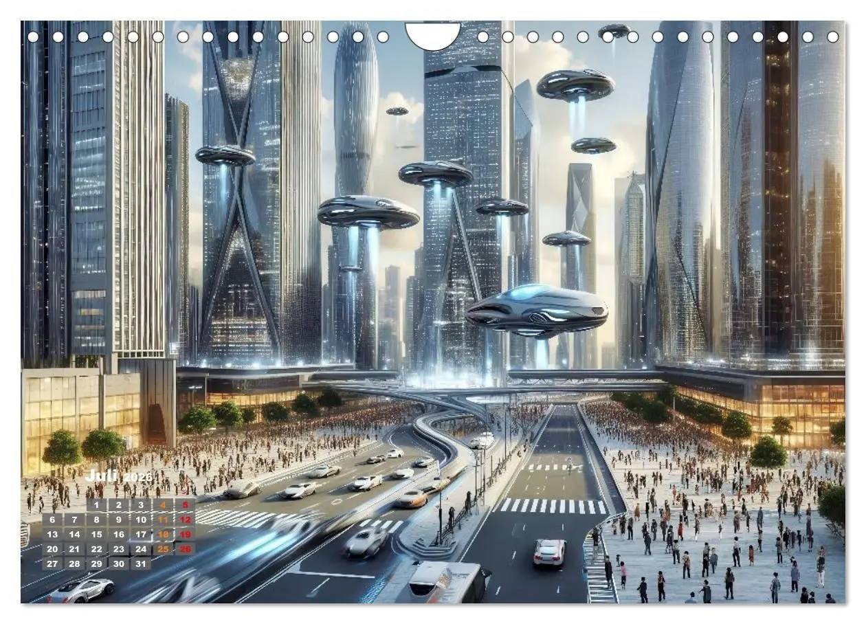 Bild: 9783516658798 | Fantasie und Science Fiction (Wandkalender 2026 DIN A4 quer),...
