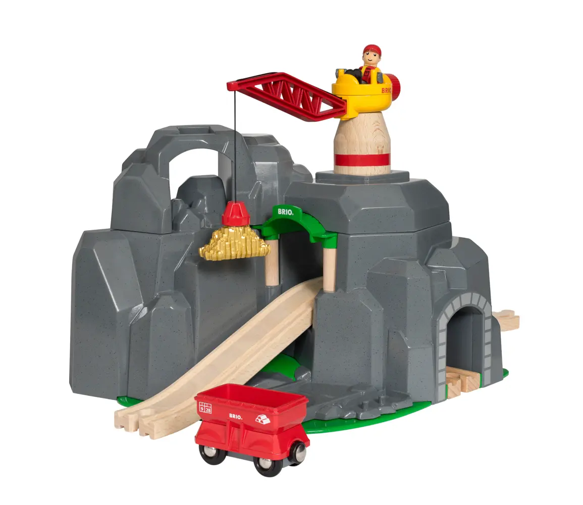 Bild: 7312350338898 | BRIO World - Große Goldmine mit Sound-Tunnel | Spiel | Spiel | Deutsch