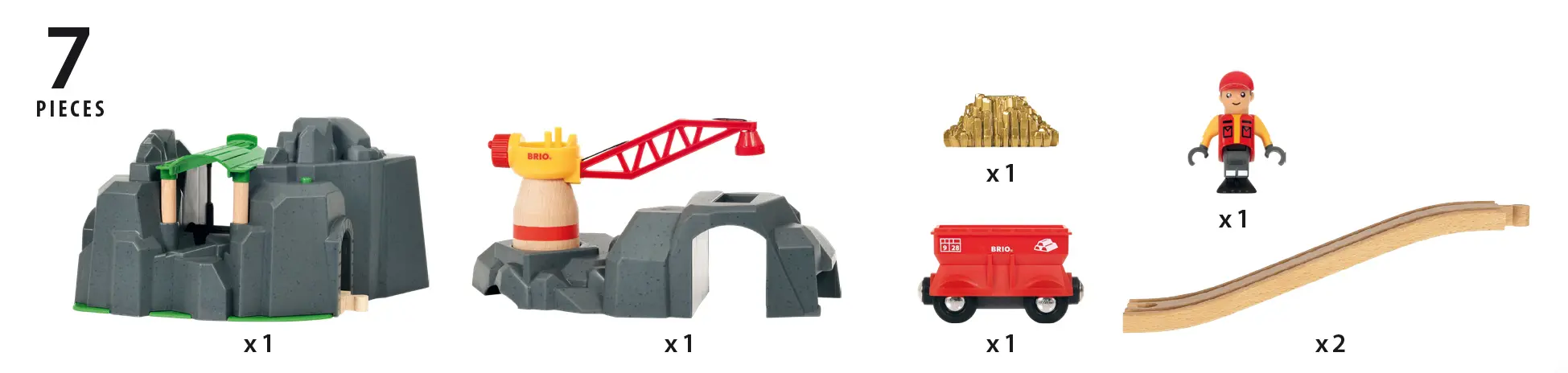 Bild: 7312350338898 | BRIO World - Große Goldmine mit Sound-Tunnel | Spiel | Spiel | Deutsch
