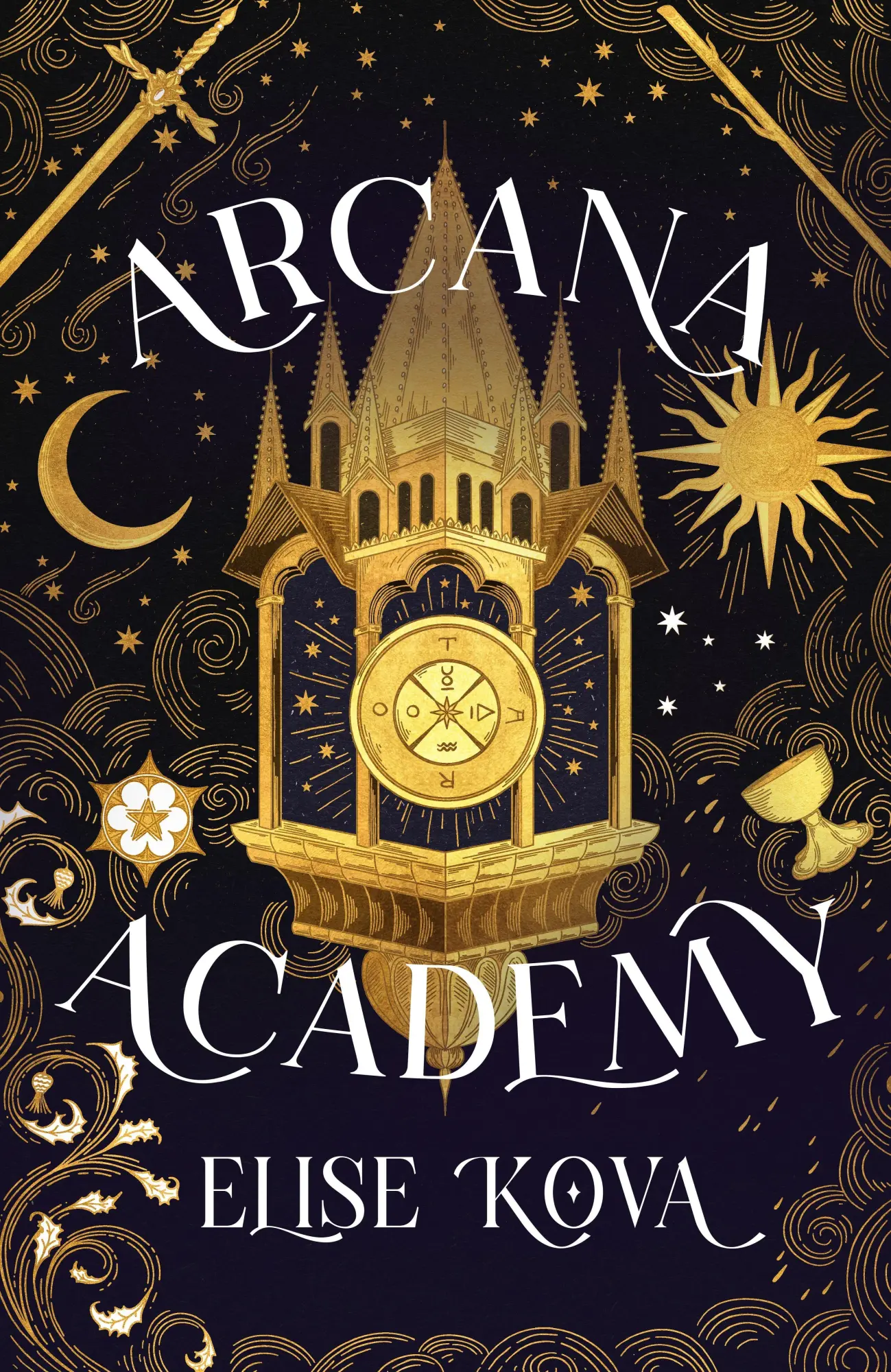 Cover: 9781399728898 | Arcana Academy | Elise Kova | Taschenbuch | Arcana Academy | 576 S.