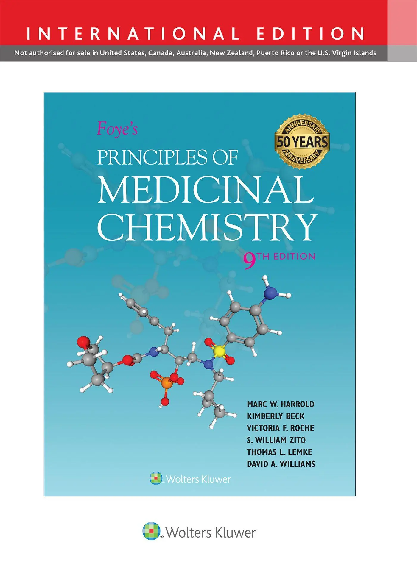 Cover: 9781975218898 | Foye's Principles of Medicinal Chemistry | Kimberly Beck (u. a.)