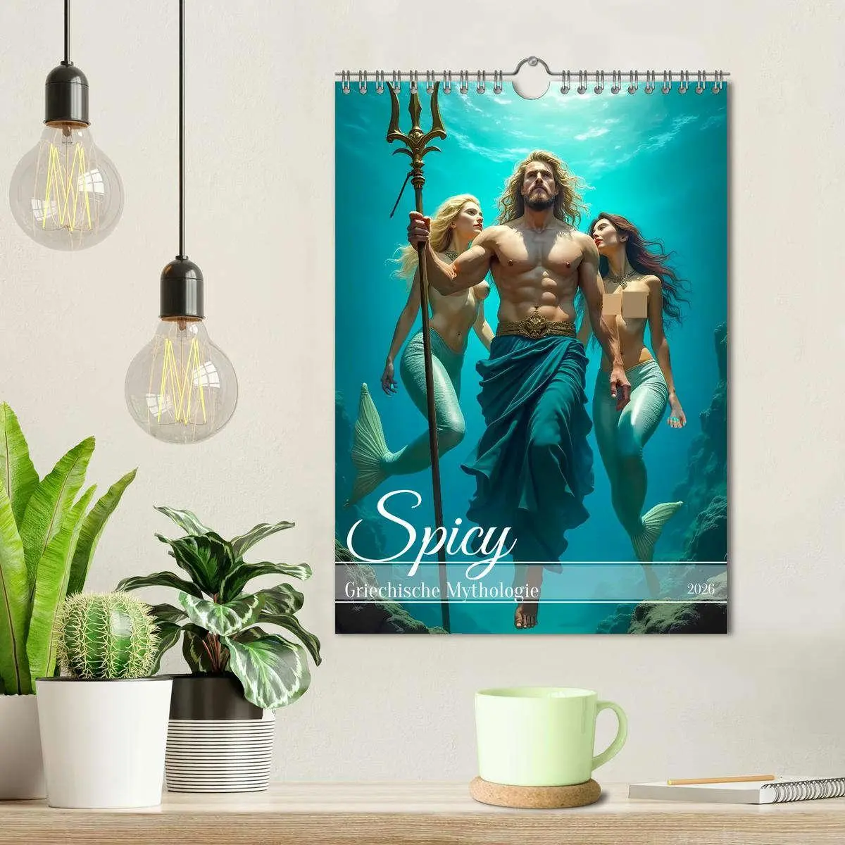 Bild: 9783457248898 | Spicy - Griechische Mythologie (Wandkalender 2026 DIN A4 hoch),...
