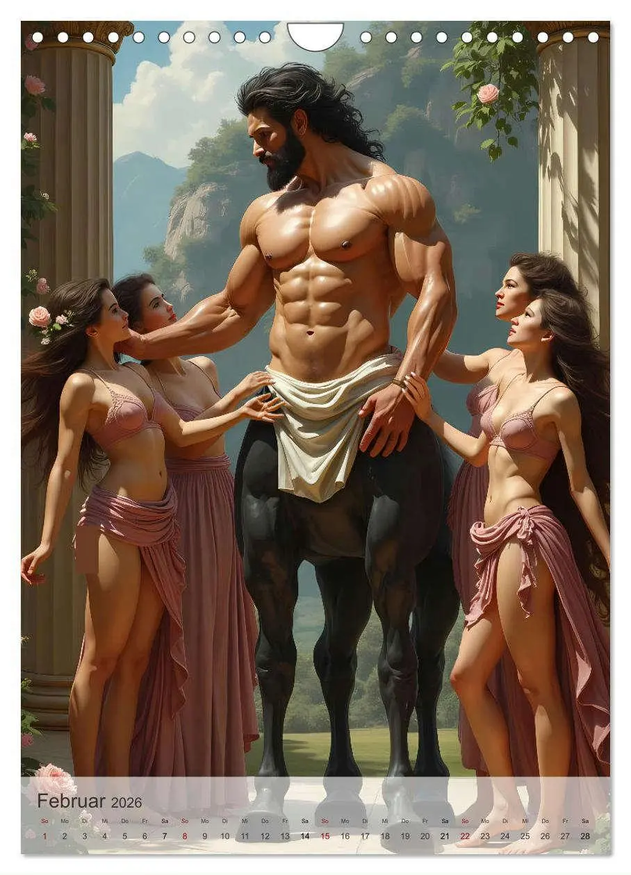 Bild: 9783457248898 | Spicy - Griechische Mythologie (Wandkalender 2026 DIN A4 hoch),...