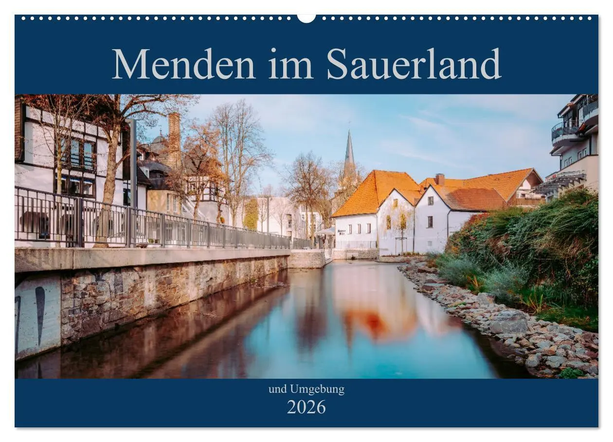 Cover: 9783457868898 | Menden im Sauerland und Umgebung (Wandkalender 2026 DIN A2 quer),...
