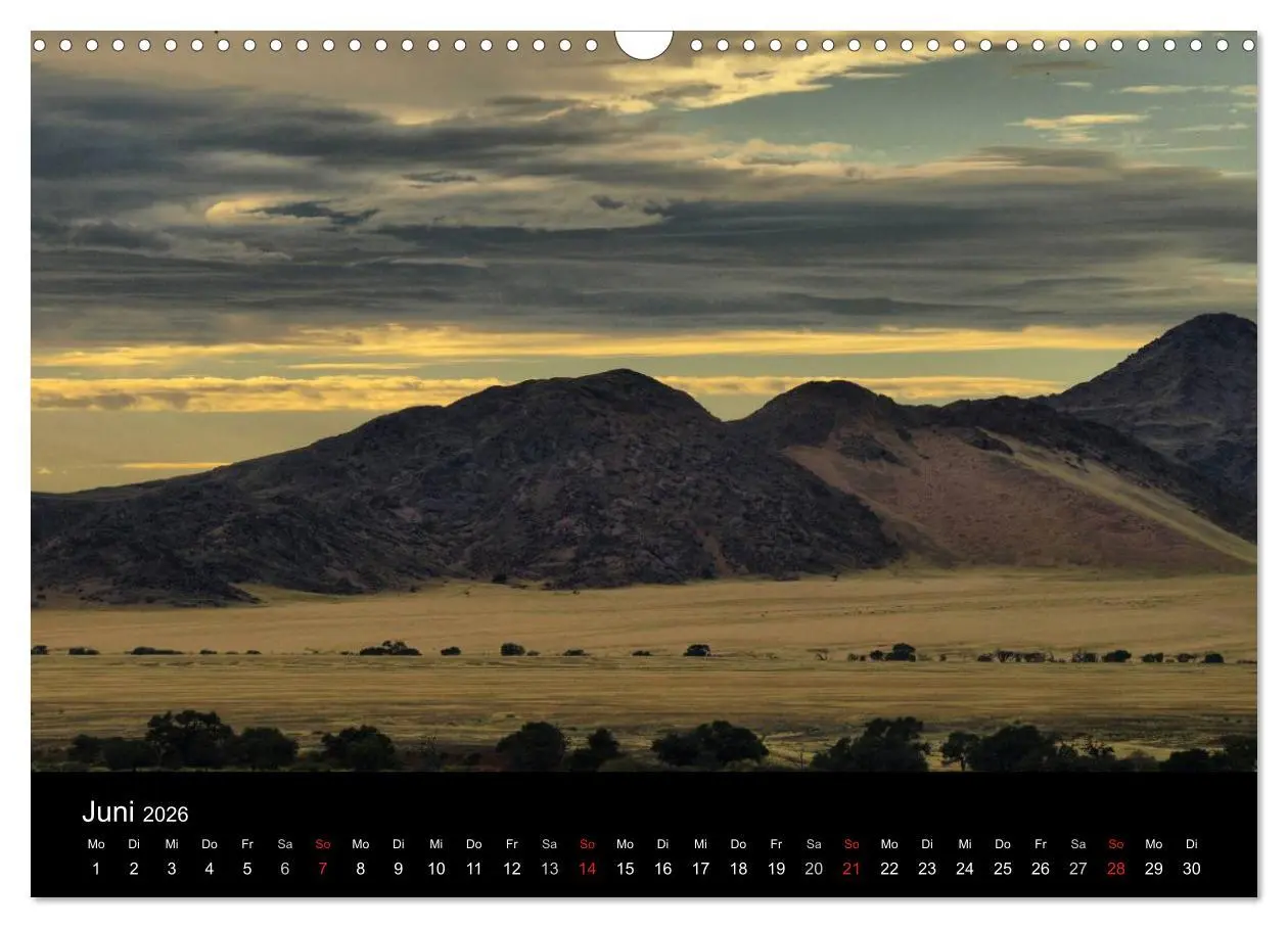 Bild: 9783516198898 | Wüstenzauber Namibia (Wandkalender 2026 DIN A3 quer), CALVENDO...