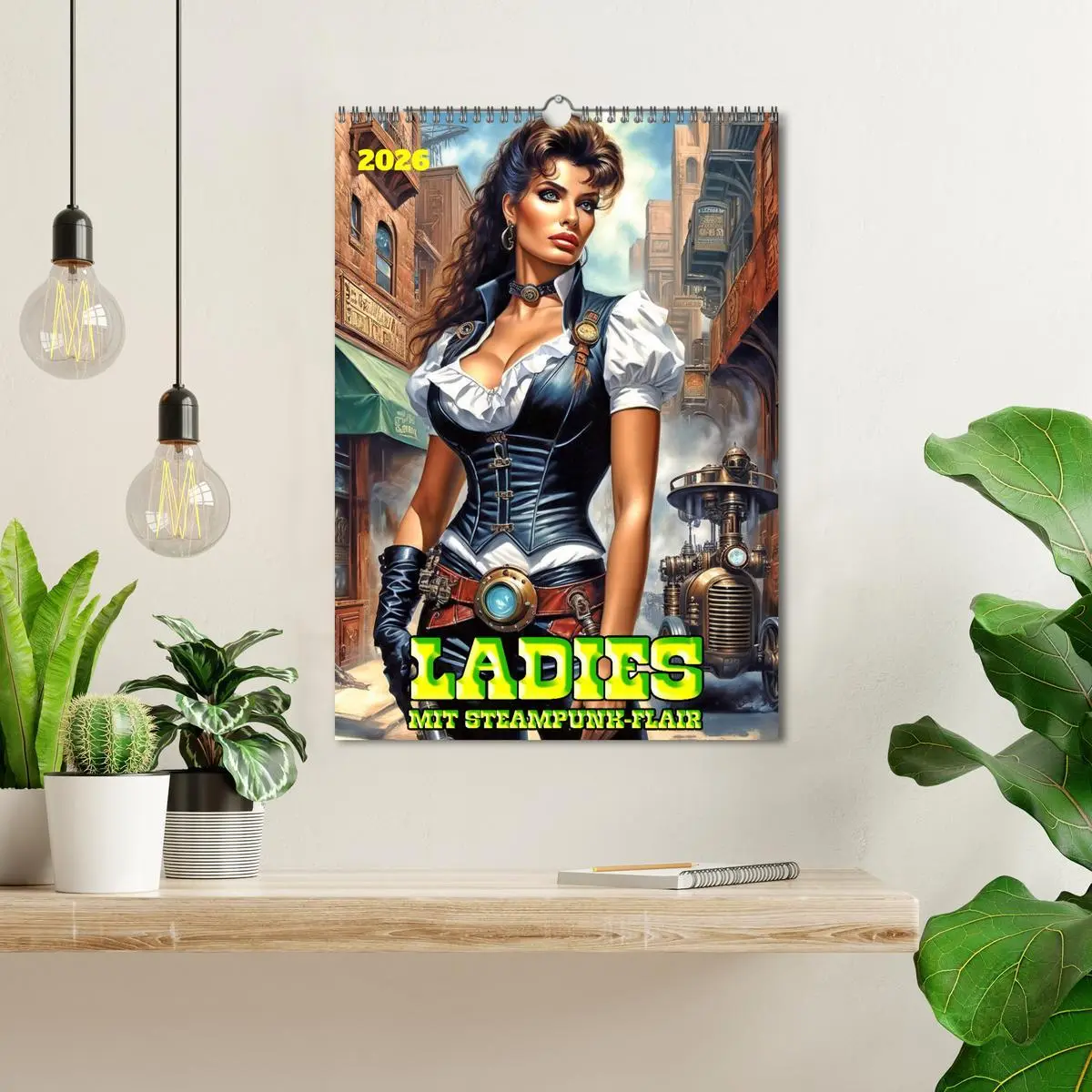 Bild: 9783516268898 | Ladies mit Steampunk-Flair (Wandkalender 2026 DIN A3 hoch),...