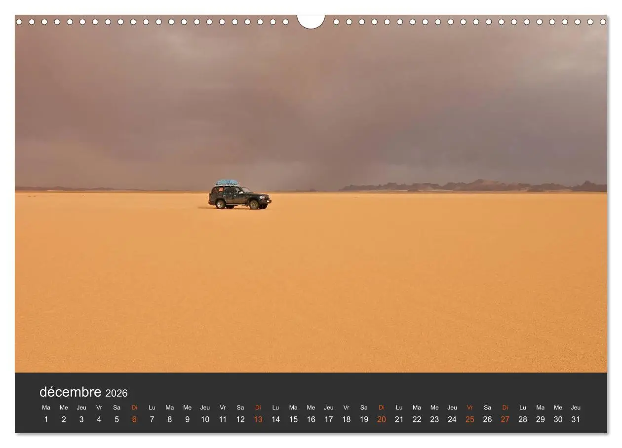 Bild: 9783516578898 | LE SAHARA L'Algérie du Sud (Calendrier mural 2026 DIN A3 vertical),...