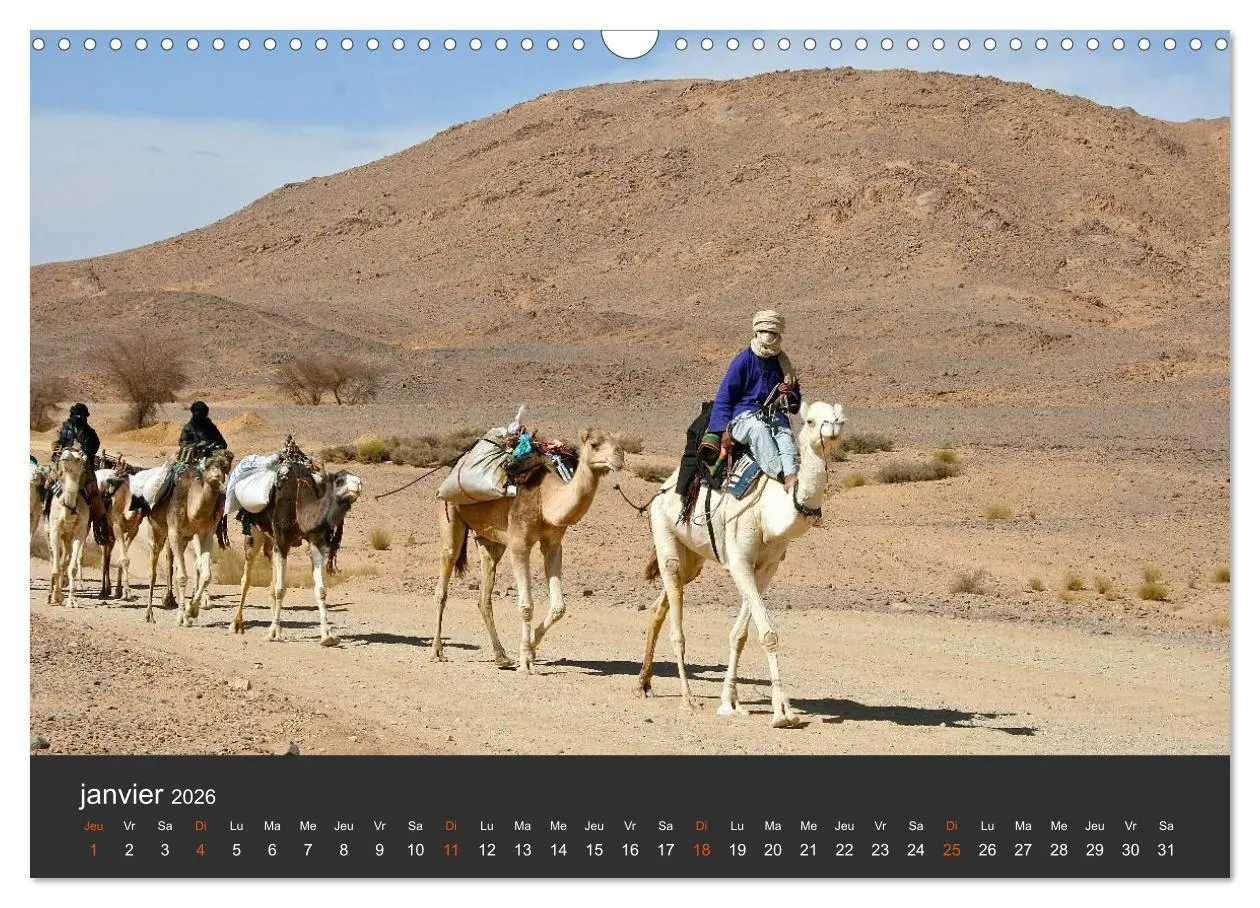 Bild: 9783516578898 | LE SAHARA L'Algérie du Sud (Calendrier mural 2026 DIN A3 vertical),...