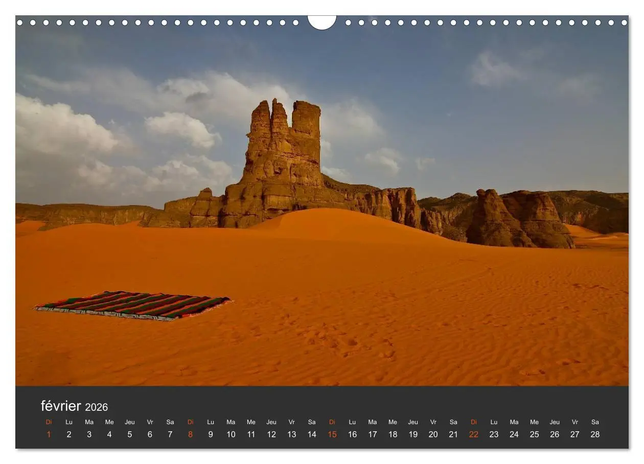 Bild: 9783516578898 | LE SAHARA L'Algérie du Sud (Calendrier mural 2026 DIN A3 vertical),...