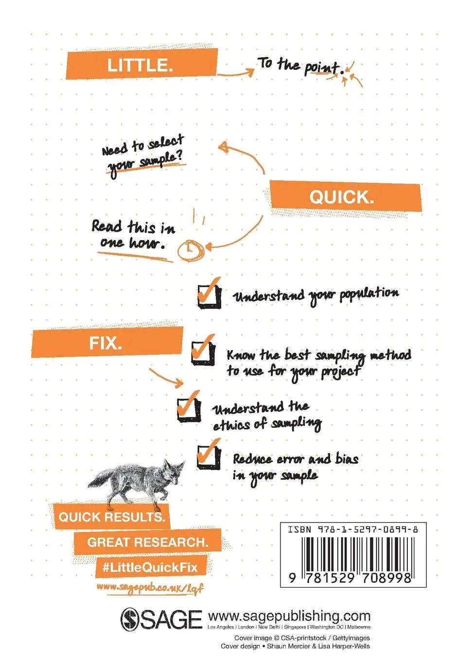 Rückseite: 9781529708998 | Select a Sample | Little Quick Fix | Paul Silvia | Taschenbuch | 2020