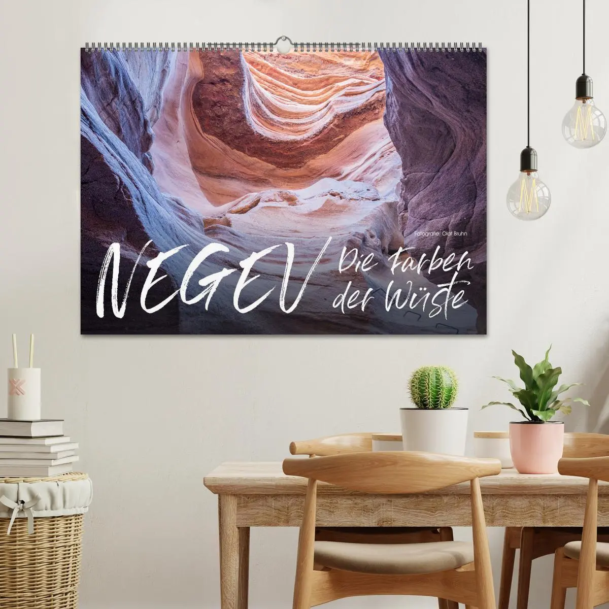 Bild: 9783457548998 | Negev - die Farben der Wüste (Wandkalender 2026 DIN A2 quer),...